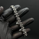 Pulso Cruces Diamantadas