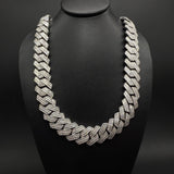 Cadena Baguette Moissanita