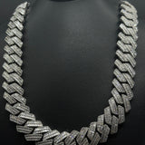 Cadena Baguette Moissanita