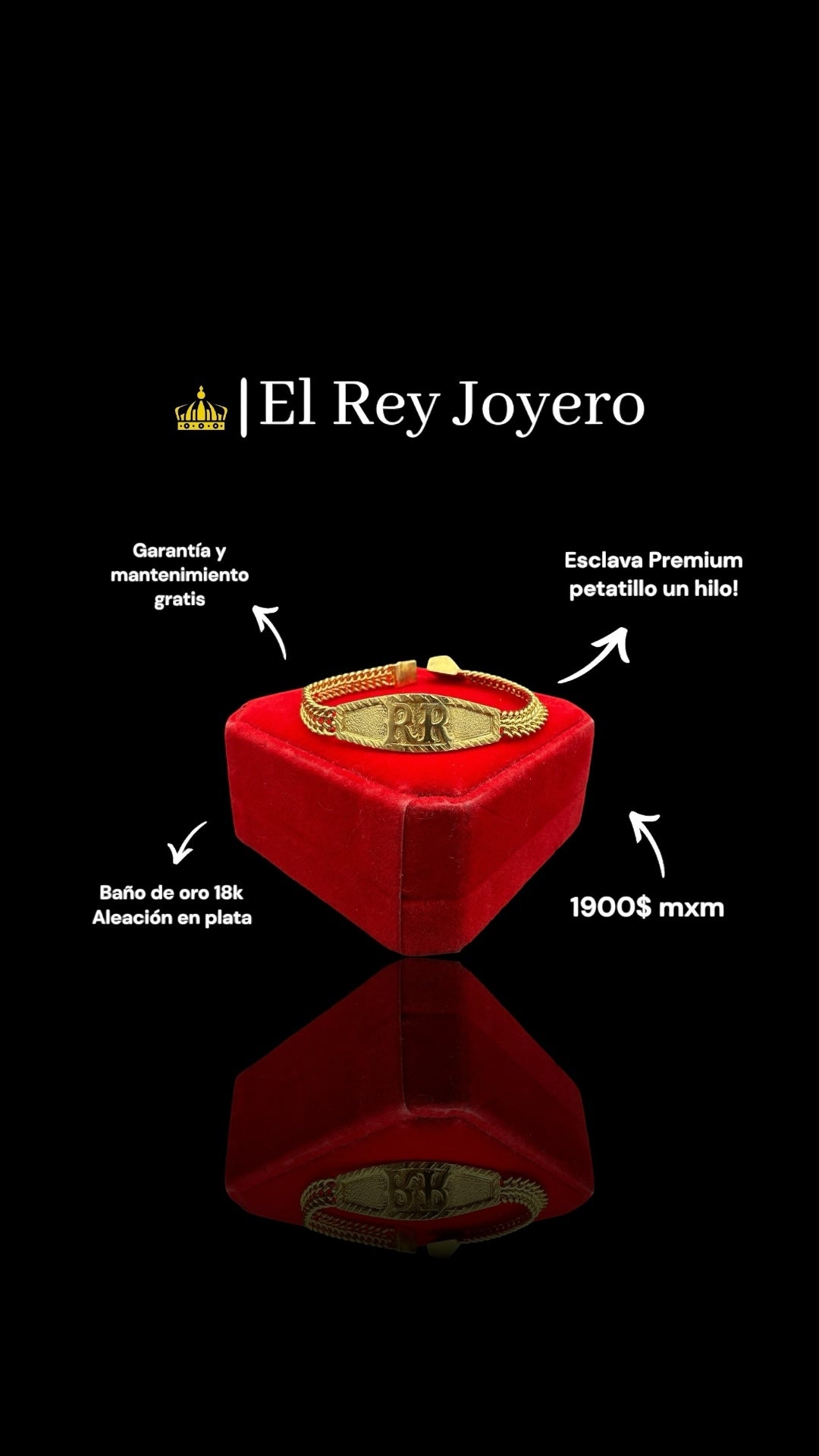 Esclava Petatillo un hilo (Personalizada)