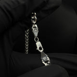 Cadena Barbada 6mm (Plata)