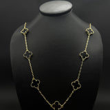 Cadena Trébol VC Ónix