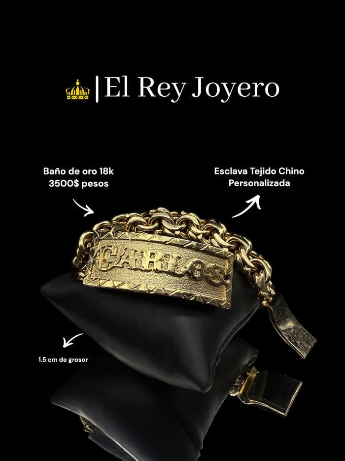 Esclava Tejido Chino (Personalizada )