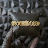 Pulso Mónaco Chain Diamantado