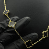 Cadena Trébol VC Ónix