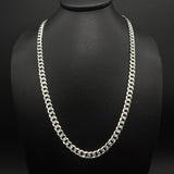 Cadena Barbada 6mm (Plata)