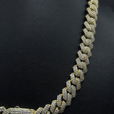 Cadena Mónaco Chain Diamantada