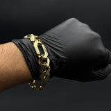 Pulso Cartier Cubano Grueso