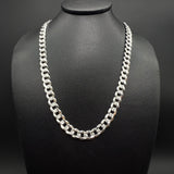 Cadena Barbada Premium 8mm (Plata)