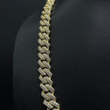 Cadena Mónaco Chain Diamantada