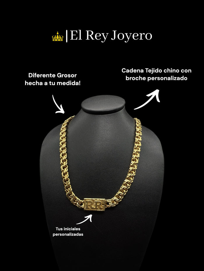 Cadena Tejido Chino (Personalizada)