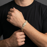 Pulso Mónaco Chain Diamantado