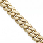 Pulsera Monaco Chain Barbado de El Rey Joyero en oro laminado 18k con eslabones gruesos de 10 mm