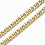 Pulso Mónaco Delgado de El Rey Joyero en oro laminado 18k con eslabones clásicos de 5 mm de ancho y acabado brillante