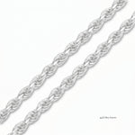 Pulso torzal de 6mm en plata .925 sólida de El Rey Joyero con diseño italiano brillante