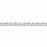 Pulso torzal de 6mm en plata .925 sólida de El Rey Joyero con diseño italiano de alta calidad